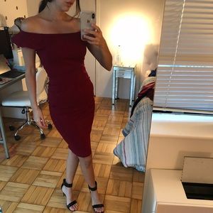 Wine Dress